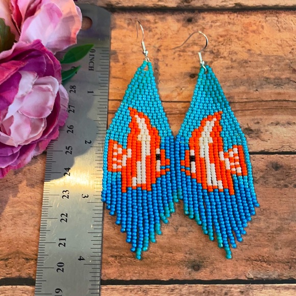 Summer collection beaded earring - Picture 6 of 6